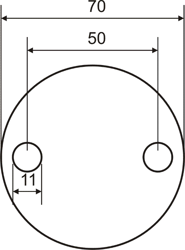 Edelstahl VA Ronde Ronden gelocht Ankerplatten B23072 Edelstahl VA Ronde Ronden gelocht Ankerplatten B23072